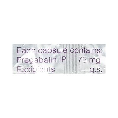 Neugaba 75mg Capsule 10'S - Neuropathic Pain-Dru