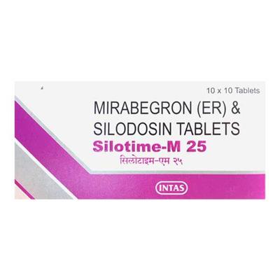 SILOTIME M 25 Tablet 10's - Bladder And Prostate Disorders-Dru