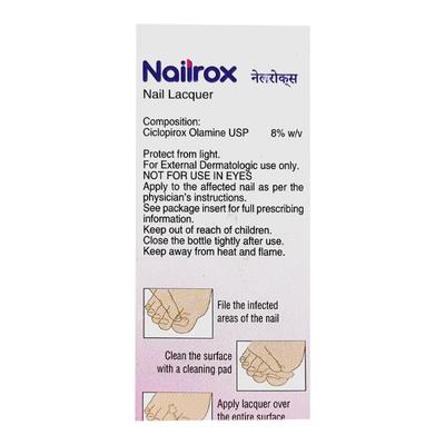Nailrox Nail Lacquer 5ml - Fungal Infections-Taa