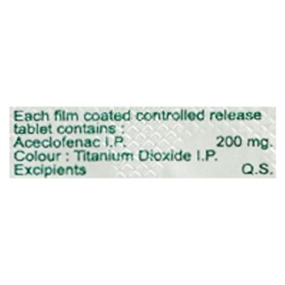 Akilos CR 200mg Tablet 10'S - Pain relief-Nsa