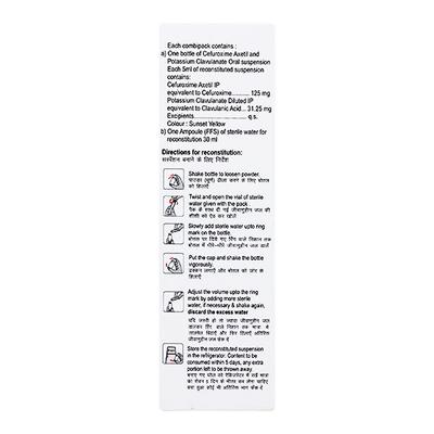Fastclav 125mg Dry Syrup 30ml - Bacterial Infections-Cep