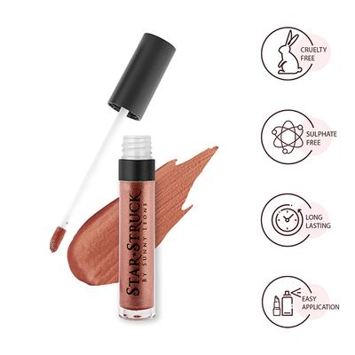 Star Struck by Sunny Leone Liquid Lip Color Bronze Beauty 5.5 ml - Liquid Lipsticks