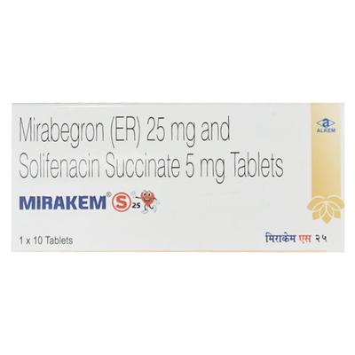 MIRAKEM S Tablet 10's - Bladder And Prostate Disorders-Dru