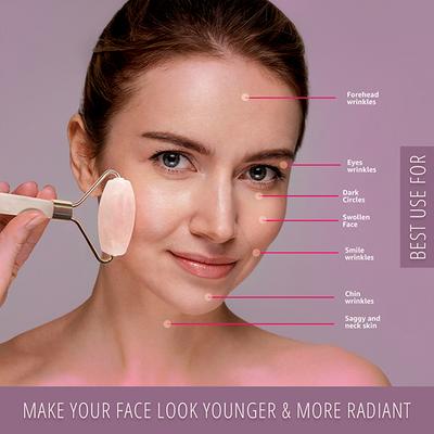 Vega Rose Quartz Face Roller (FR - 01) 1's - Massagers