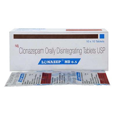 Lonazep MD 0.5mg Tablet 10'S - Anxiety-Anx