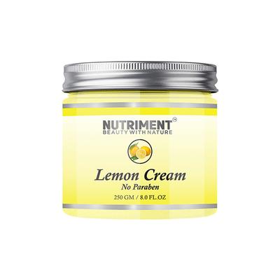 Nutriment Lemon Cream All Skin Type 250 gm - Lotions & Creams
