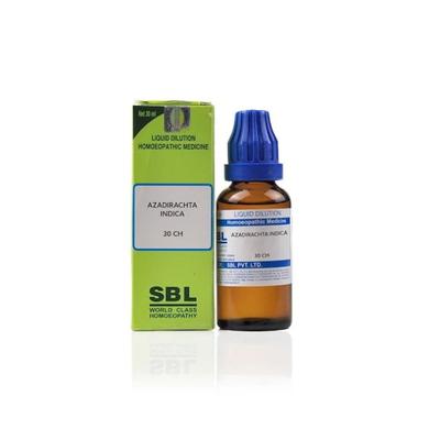 SBL AzadirachtaIndica 30C Liquid 30 ml - Dilutions