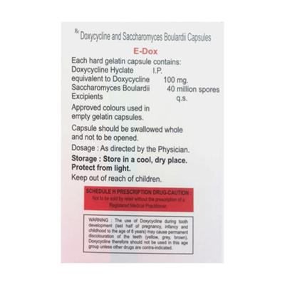 Edox Capsule 8'S - Bacterial Infections-Tet