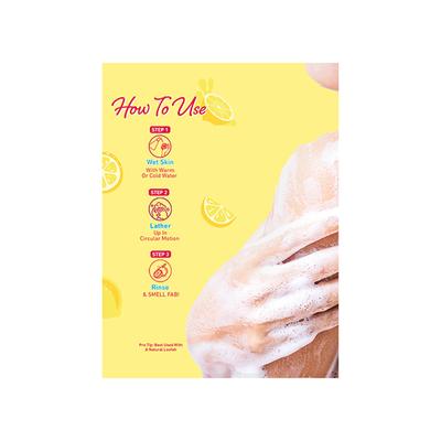 Plum Bodylovin' Lemme Lemon Bathing Soap All Skin Types Lemon Fragrance 75 gm - Soaps