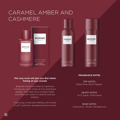 BESPOKE London Caramel Amber and Cashmere Eau De Parfum 100 ml - Perfumes (Edt/Edp)