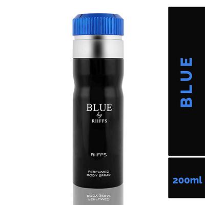 RiiFFS Blue by Riiffs Deodorant For men, Perfume Body Spray 200 ml - Men Deodorants/Roll-Ons