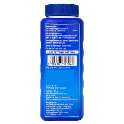 Terbinaforce Dusting Powder 30gm - Fungal Infections-Taa