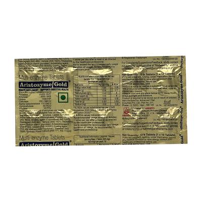 ARISTOZYME GOLD Tablet 10's - Digestion-Dig