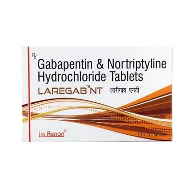Laregab NT 400/10mg Tablet 10'S - Neuropathic Pain-Dru