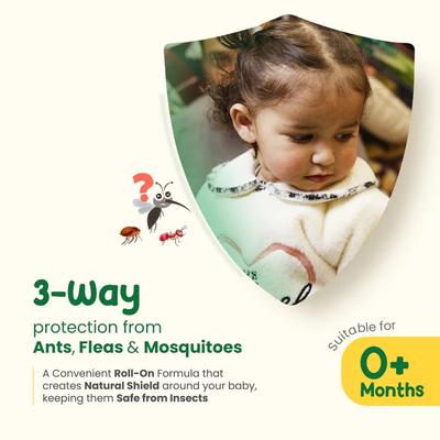 Mother Sparsh Anti Insect Fabric Roll-On 12 ml - Mosquito Repellent