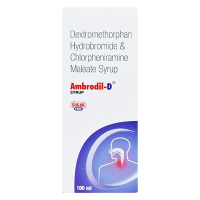 Ambrodil D Sugar Free Syrup 100ml - Cough And Cold-Cou