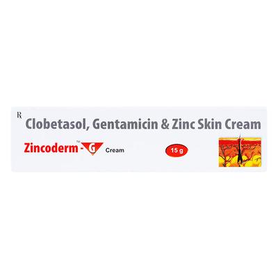 Zincoderm G Cream 15gm - Skin Infections-Toc