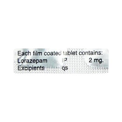 Loricon 2mg Tablet 10'S - Anxiety-Anx