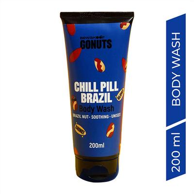 GONUTS By Bewakoof Chill Pill Brazil Body Wash 200 ml - Shower Gels & Body Wash