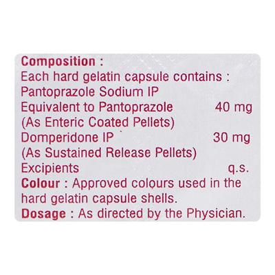 Pentalink D 30/40mg Capsule 10'S - Ulcer/Reflux/Flatulence-Aaa