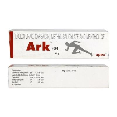 ARK Gel 30gm - Pain relief-Nsa