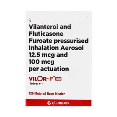VILOR F 100 Inhaler 120md - Asthma/COPD-Ast