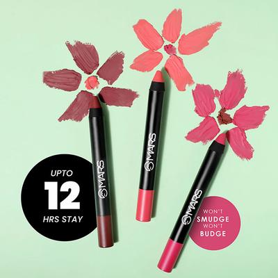 MARS Won't Budge Won't Smudge Lip Crayon - Let's Do It 3.5 gm - Lip Crayons