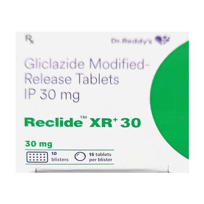 RECLIDE XR + 30 Tablet 15's - Diabetes-Ant