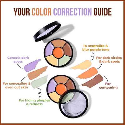 Insight Cosmetics Pro Concealer Palette Shade Corrector 15 gm - Concealer
