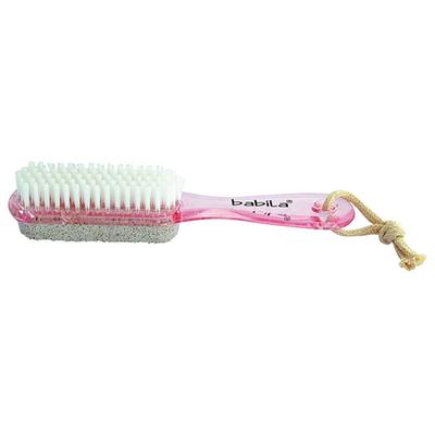 Babila Pumice Stone/ Brush With Handle-Pc-V05 1's (N) - Foot Scrubs