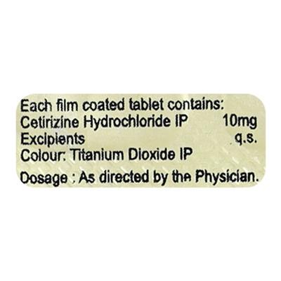 CETIFAR Tablet 10's - Allergies-Ant