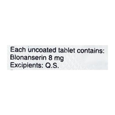 Blonitas 8mg Tablet 10'S - Psychosis-Ans
