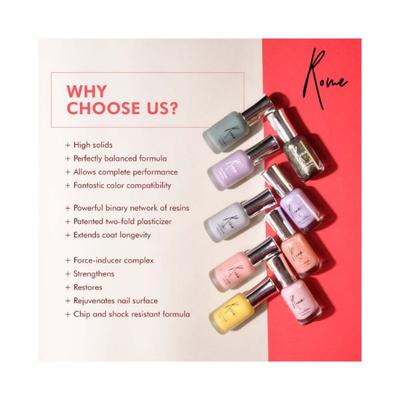 Rome Copper Dust Effects Pro Nail Enamel 8 ml - Nail Polish