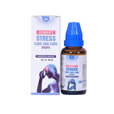 German's Stress Care and Cure Drops 30 ml - Homeopathic Drops