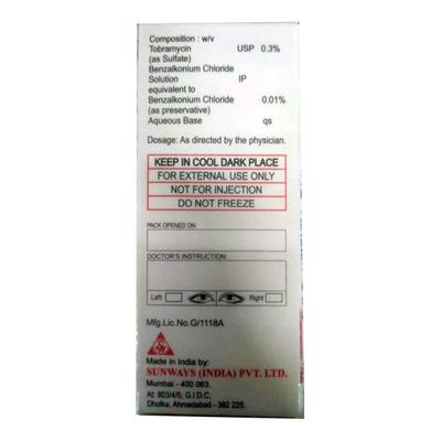 Nebracin Eye Drops 5ml - Eye Infections-Eaa
