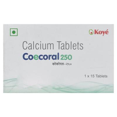 COECORAL 250 Tablet 15's - Supplements-Cal