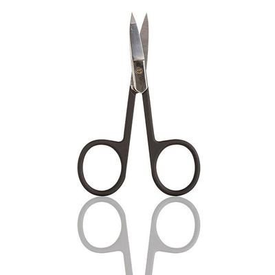 Basicare N/Sciss. Blk Rub Curved 1's - Manicure & Pedicure Kits