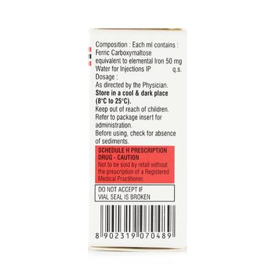 Encicarb 500mg Injection 10ml - Iron Supplement/Anaemia-Vma
