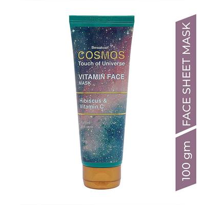 Cosmos by Bewakoof Anti-Acne Face Mask Powered By Hibiscus & Vitamin C 100 gm - Masks & Peels