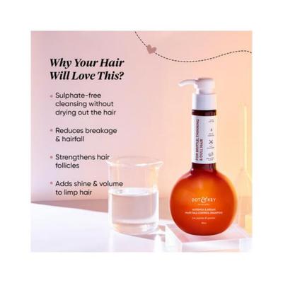 Dot & Key Moringa & Argan Hair Fall Control Shampoo 350 ml - Shampoos