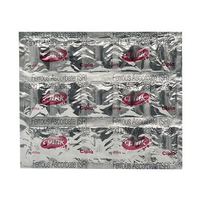Cpink New 100mg Tablet 15'S - Iron Supplement/Anaemia-Vma