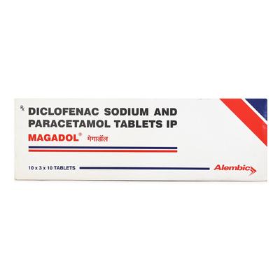 Magadol Tablet 10'S - Pain relief-Nsa