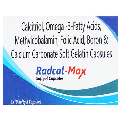 RADCAL MAX Softgel capsule 10's - Supplements-Vam