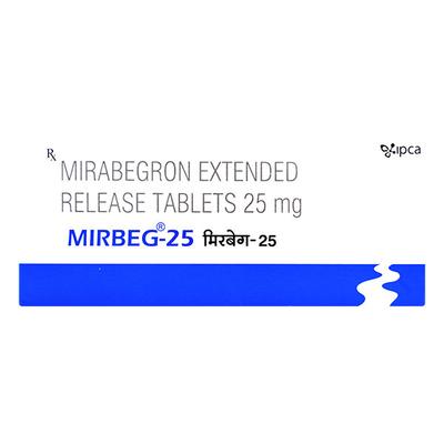 Mirbeg 25mg Tablet 10'S - Urinary Retention-Oth
