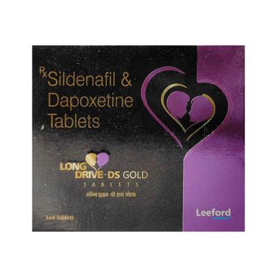 LONG DRIVE DS GOLD Tablet 4's - Impotence/Erectile Dysfunction (Ed)