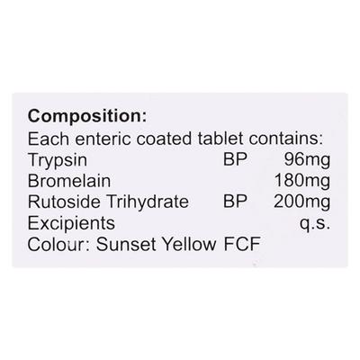 CHYMOMERG FORTE Tablet 10's - Pain relief-Ant