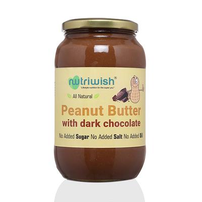 Nutriwish Peanut Butter with Dark chocolate 1 kg - Nutritional Bars