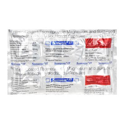 Sompraz IT Capsule 10'S - Ulcer/Reflux/Flatulence-Aaa
