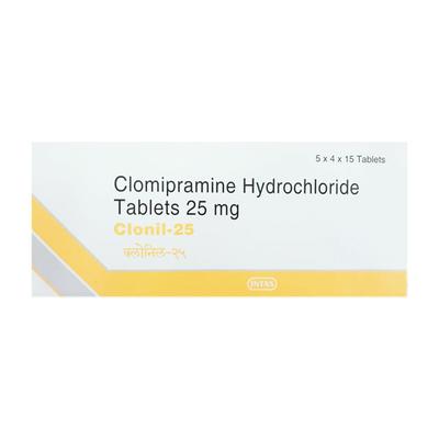 CLONIL 25 Tablet 15's - Depression-Ant