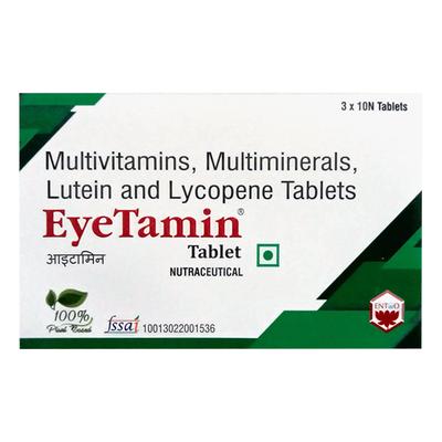 EYETAMIN Tablet 10's - Supplements-Vam